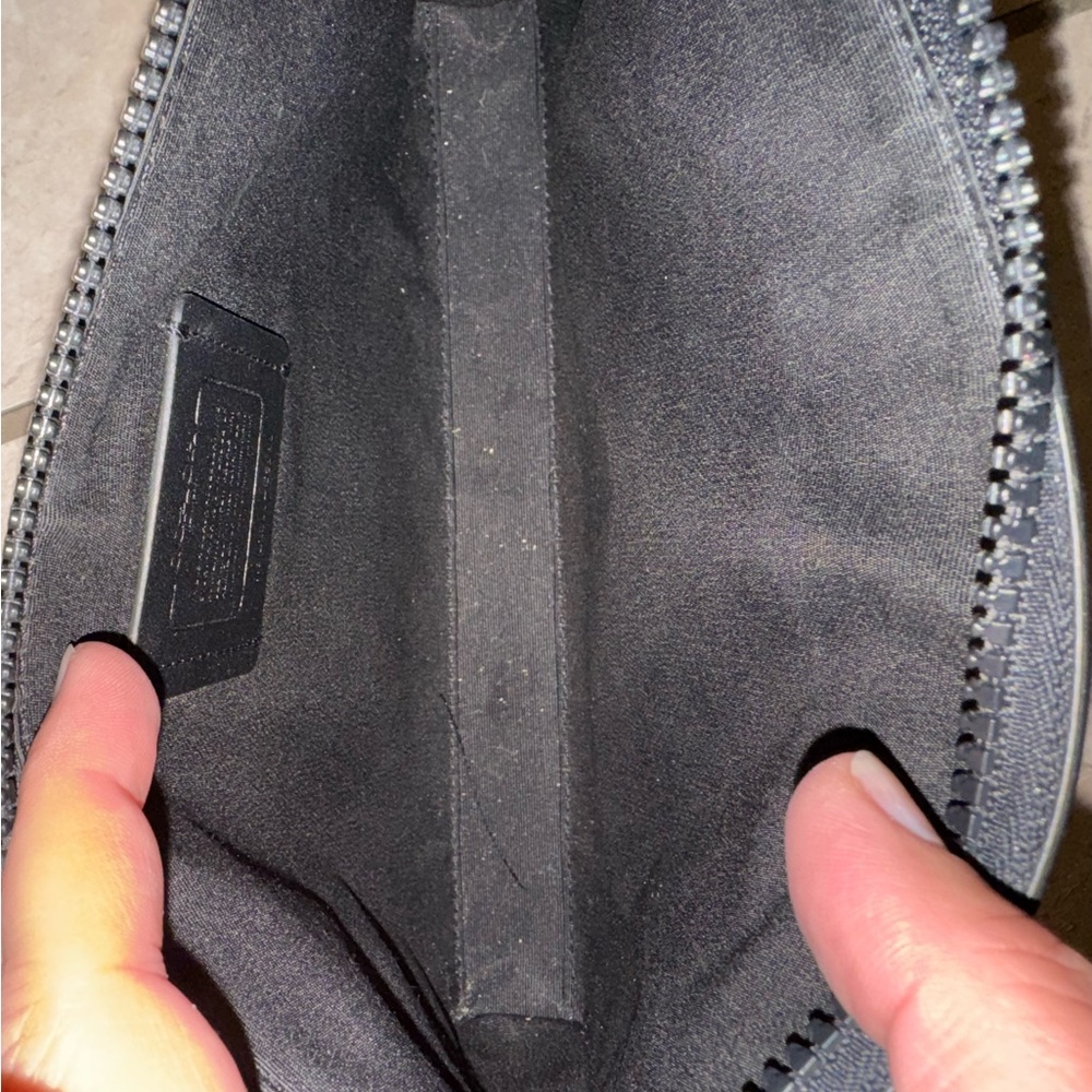 Coach Black and Gray Crossbody Bag - Picture 4 of 4